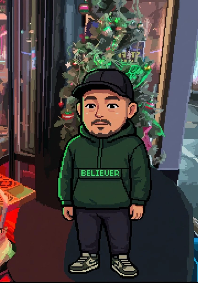 Pixel Art Image Effect