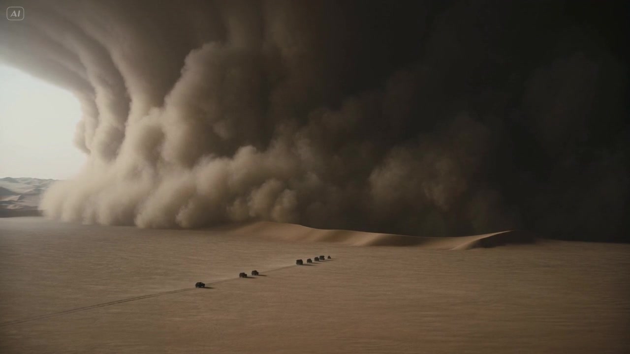 Sandstorm scene